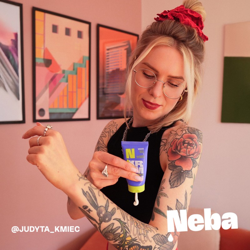Zestaw - Żel 100 ml +  Krem 50 ml Neba® - na świeży tatuaż