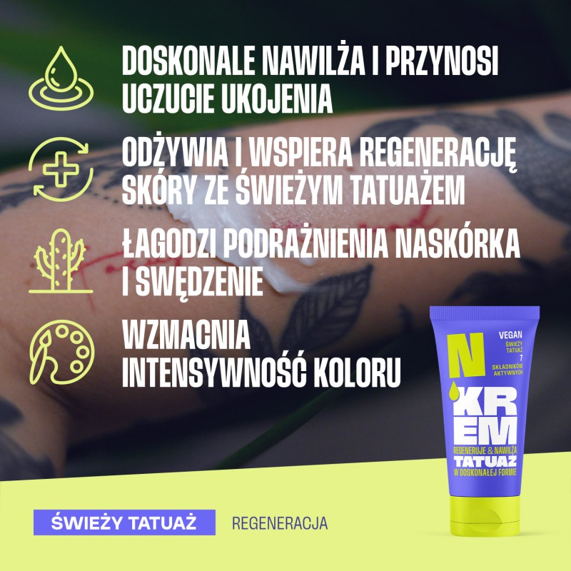 Krem do pielęgnacji świeżego tatuażu Neba®