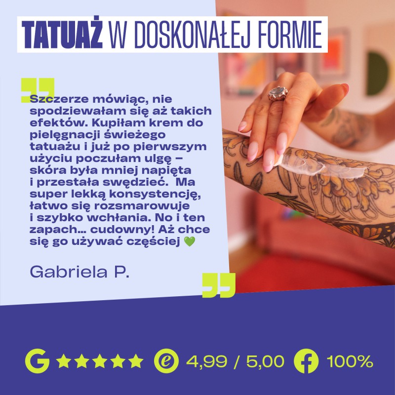 Krem do pielęgnacji świeżego tatuażu Neba®