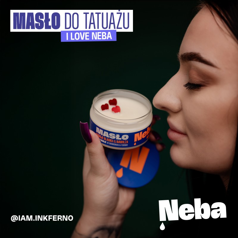 Masło do tatuażu Neba® 100 ml – wybierz swój ulubiony zapach