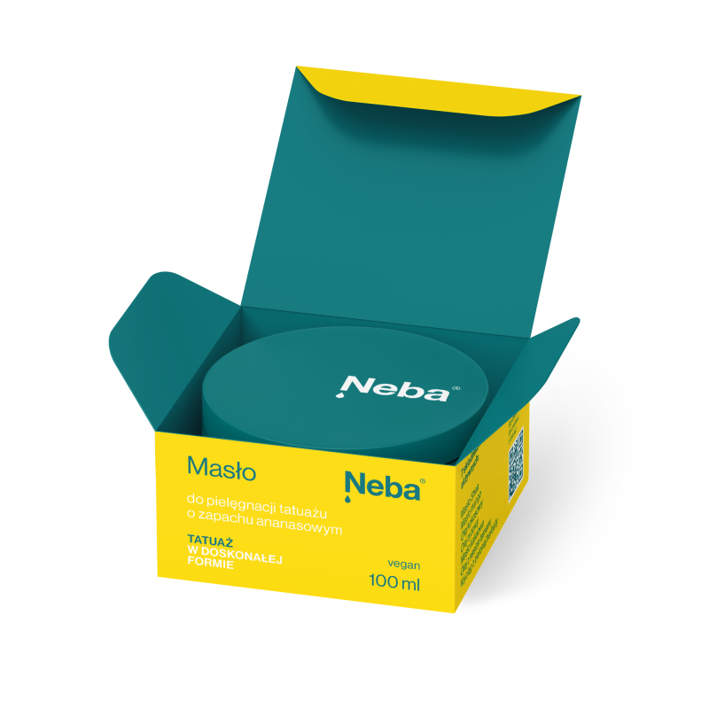 Masło do tatuażu Neba® 100 ml – wybierz swój ulubiony zapach