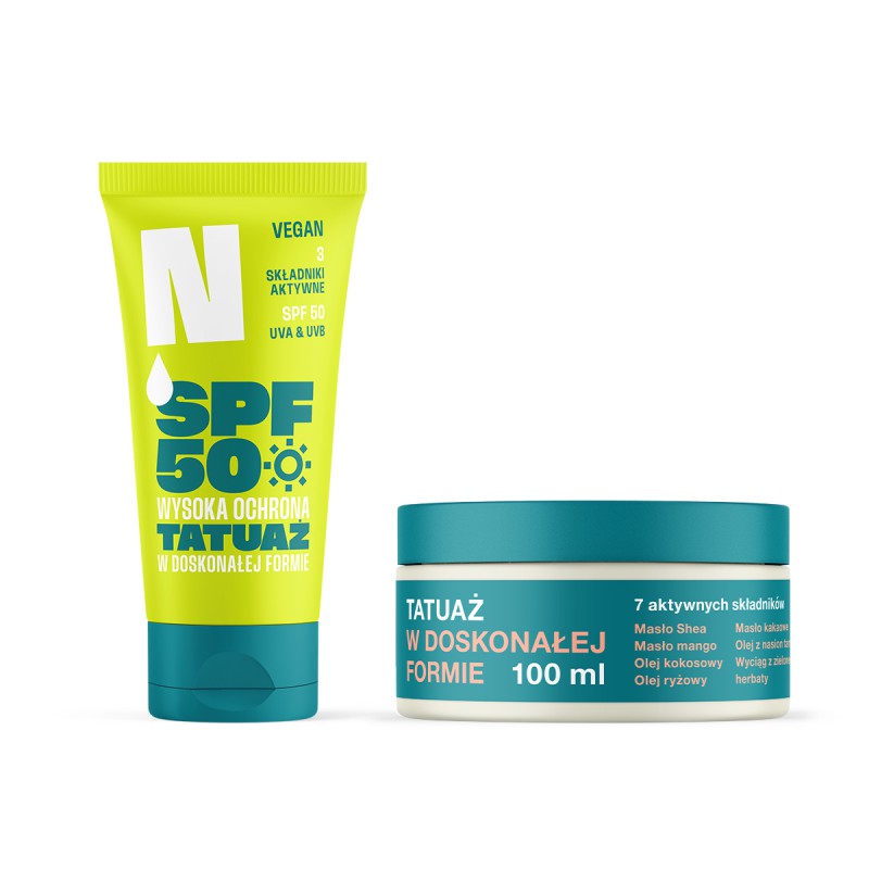 Zestaw: Krem ochronny z filtrami SPF50 + Masło Neba®