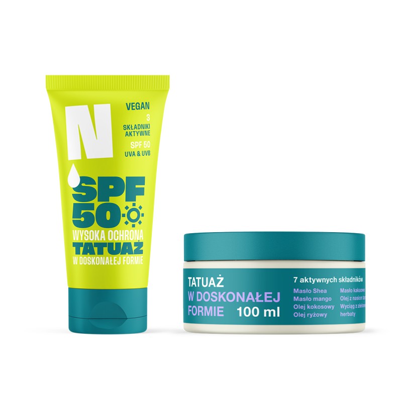 Zestaw: Krem ochronny z filtrami SPF50 + Masło Neba®