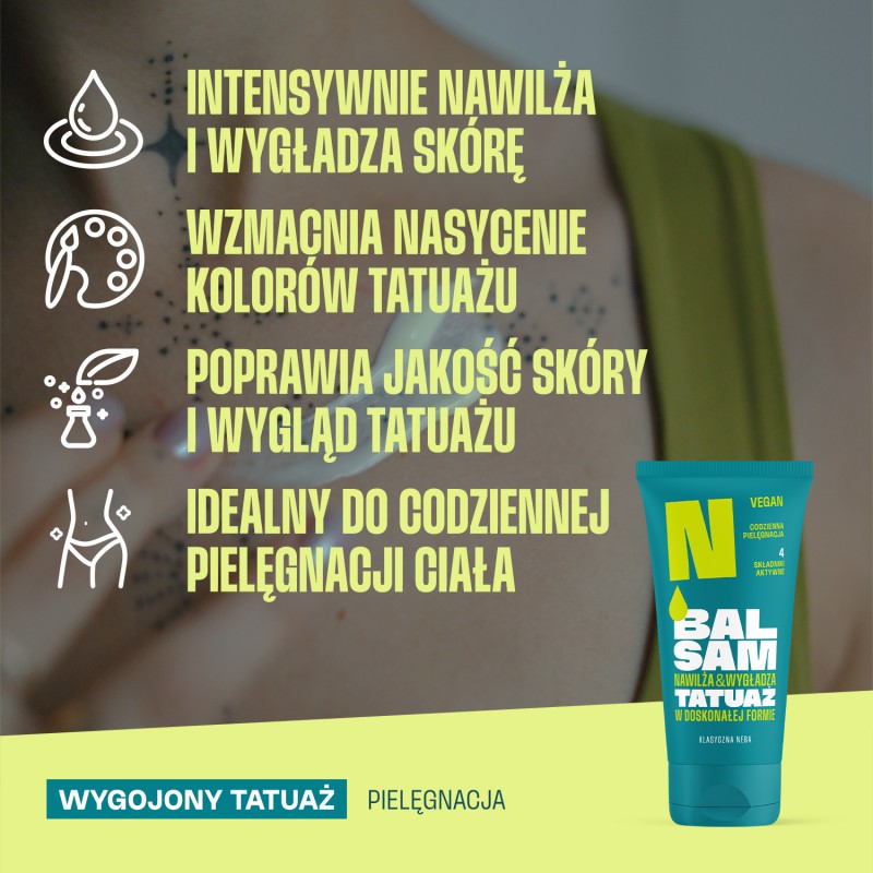 Balsam do tatuażu i ciała Klasyczna Neba