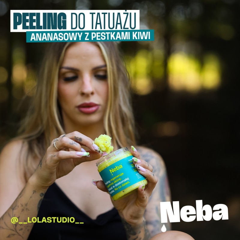 Peeling do tatuażu i codziennej pielęgnacji skóry Neba®