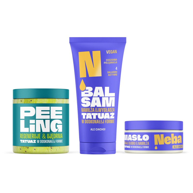 Zestaw Neba: Peeling + Balsam + Masło