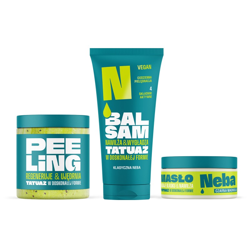 Zestaw Neba: Peeling + Balsam + Masło