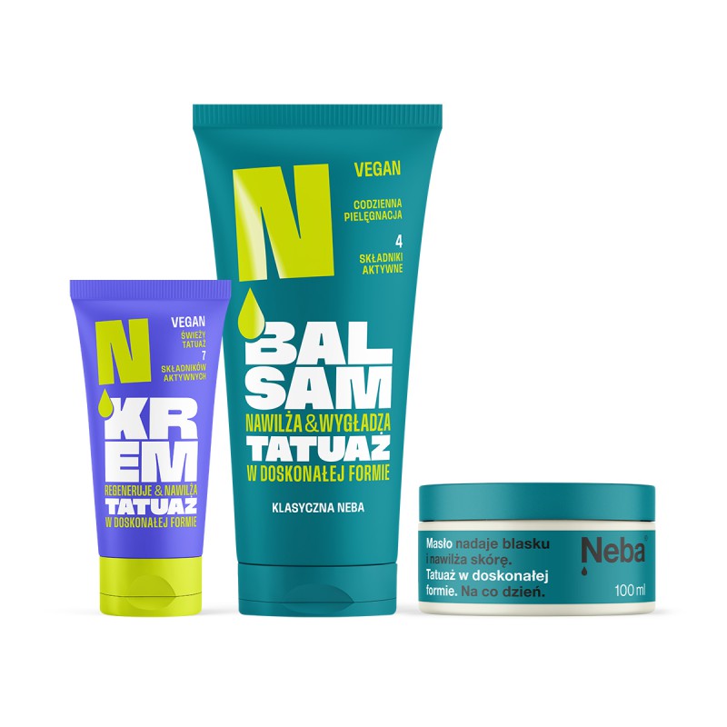 Zestaw: Krem + Balsam + Masło Neba®
