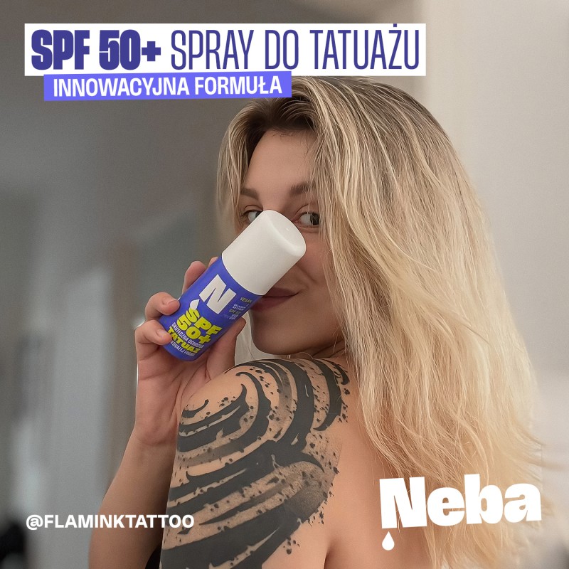Spray ochronny z filtrami SPF50+ Neba®
