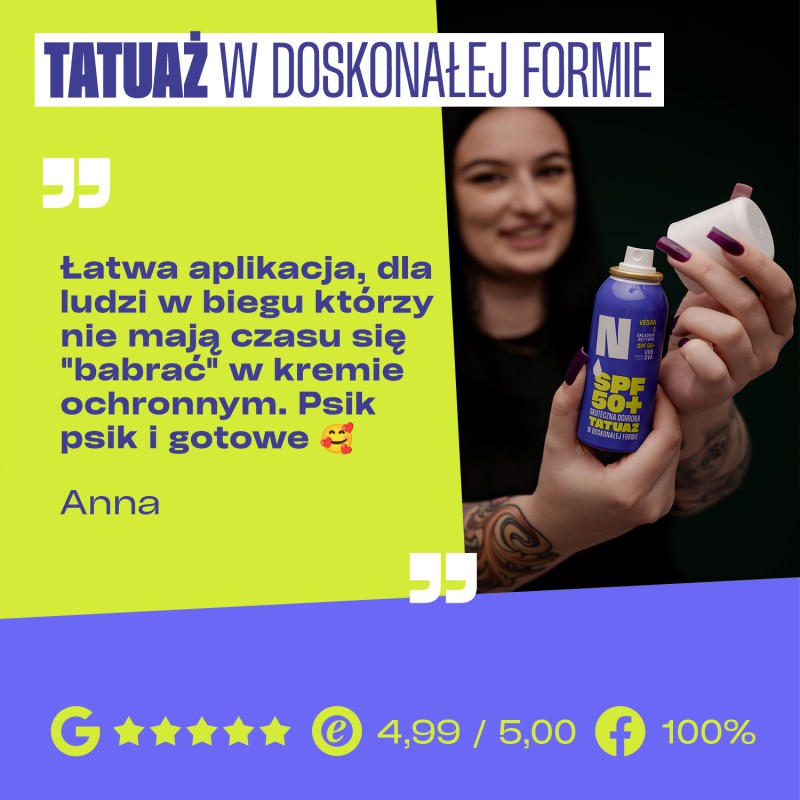 Spray ochronny z filtrami SPF50+ Neba®
