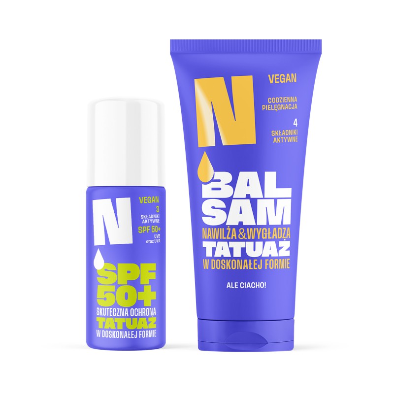 Zestaw: Balsam 200 ml + Spray ochronny z filtrami SPF50+ 100 ml Neba®