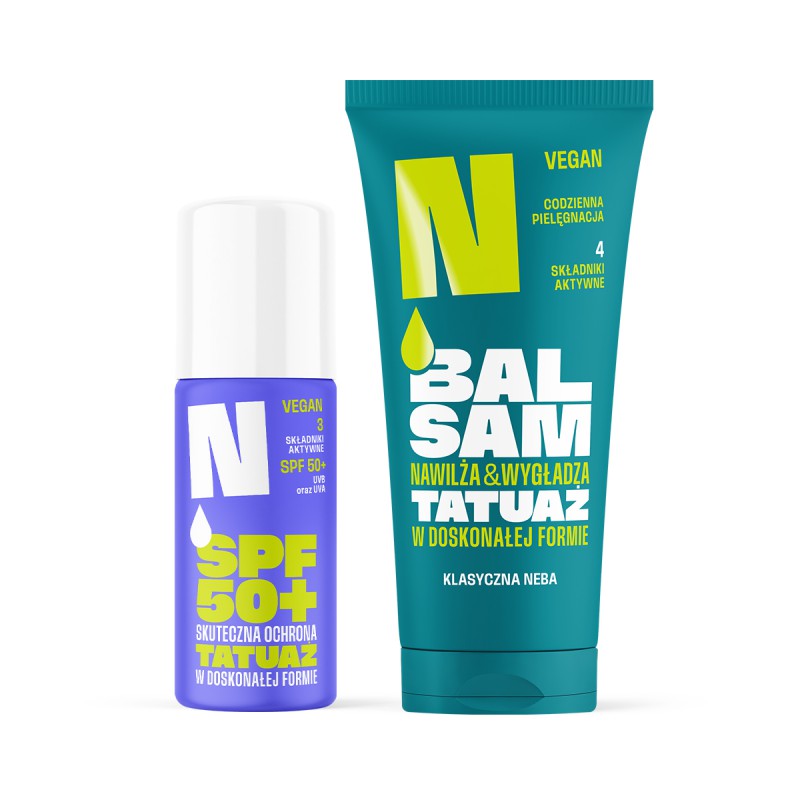 Zestaw: Balsam 200 ml + Spray ochronny z filtrami SPF50+ 100 ml Neba®