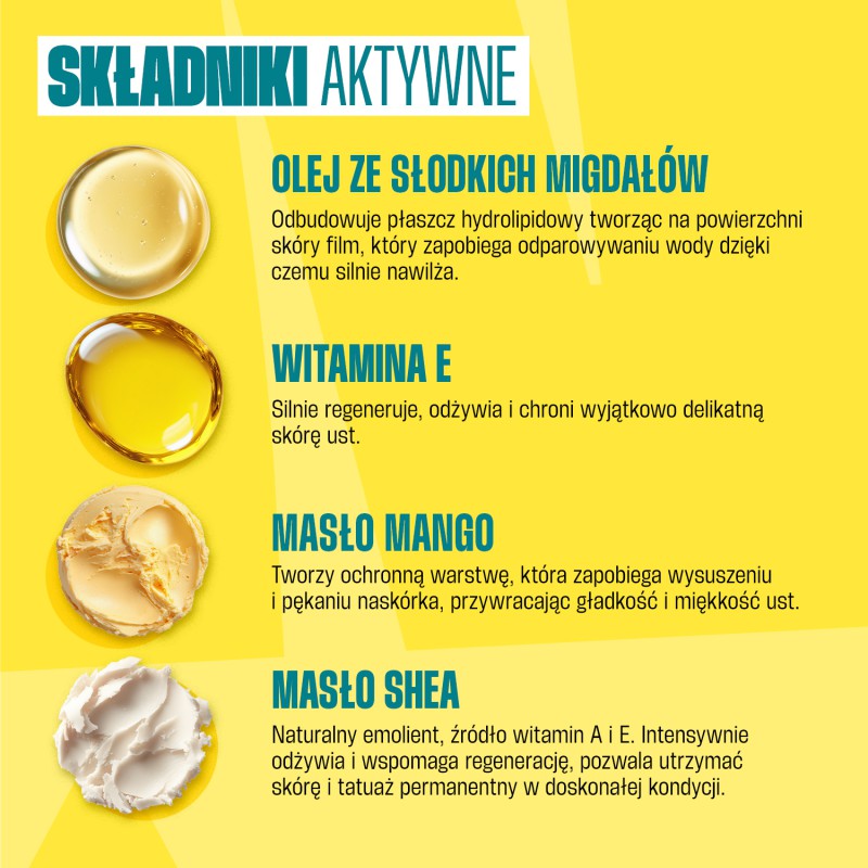 Pomadka ochronna do ust SPF30 o zapachu ananasa