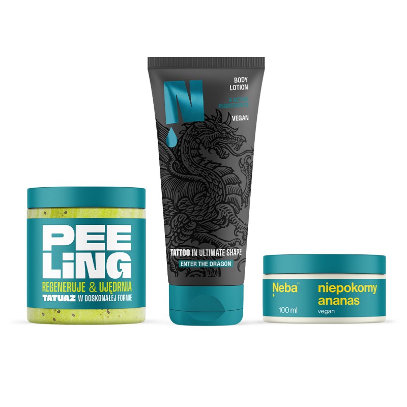 Zestaw Neba: Peeling + Balsam + Masło