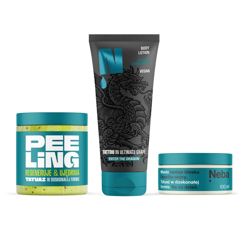 Zestaw Neba: Peeling + Balsam + Masło