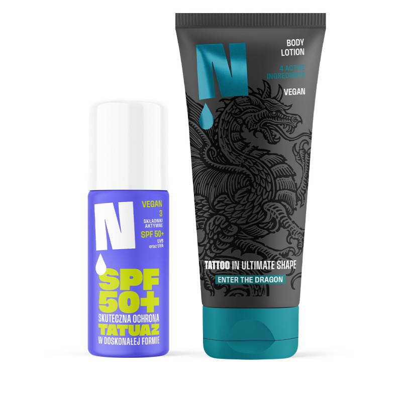 Zestaw: Balsam 200 ml + Spray ochronny z filtrami SPF50+ 100 ml Neba®