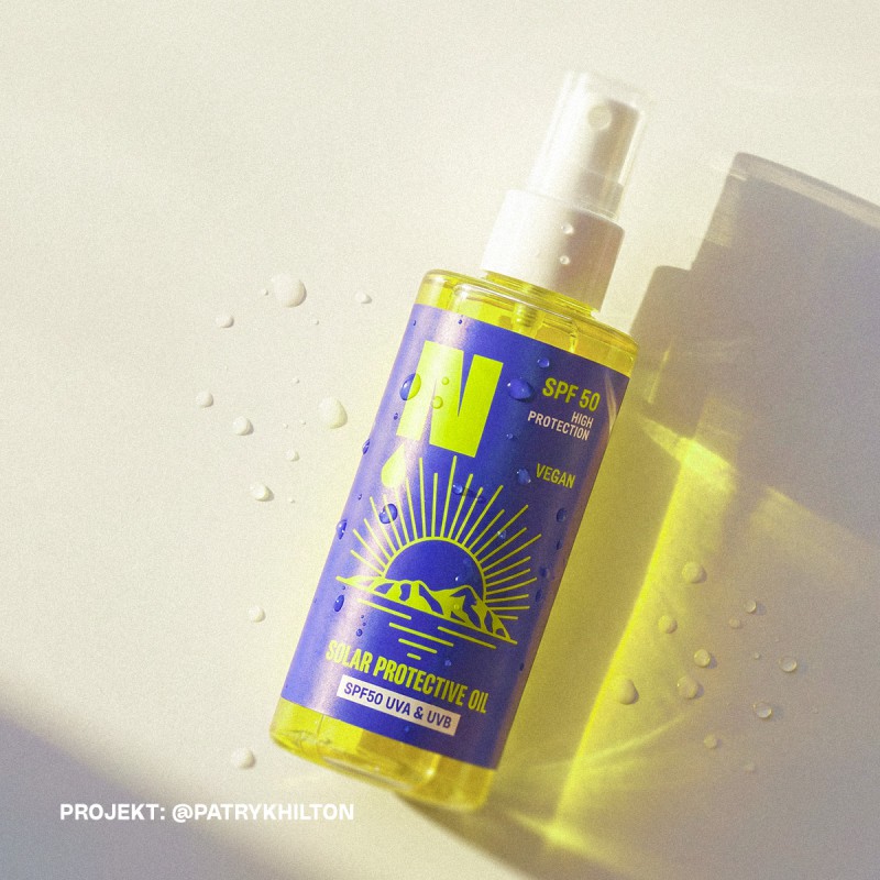 Olejek ochronny z filtrami SPF50 UVA i UVB