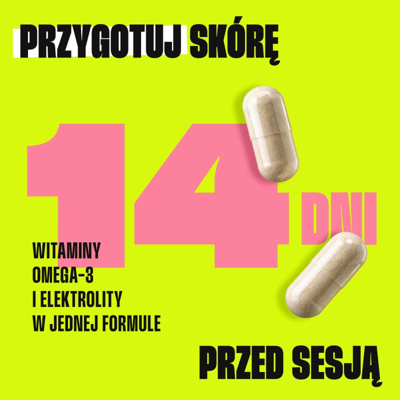 PRE!PAIR Suplement diety - dla skóry przed tatuażem