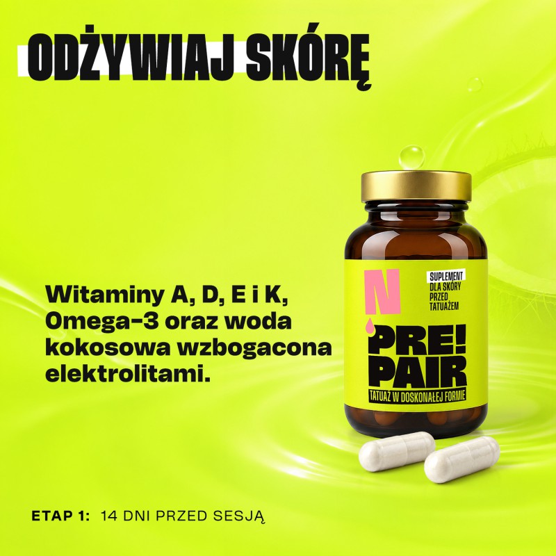 PRE!PAIR + REPAIR! - zestaw suplementów