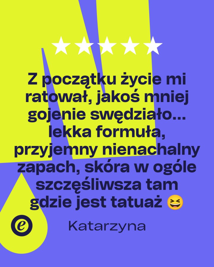 Post na Instagramie @neba.pl: Proces regeneracji nowego tatuażu potrafi dać w kość – uporczywe swędzenie to ud…
